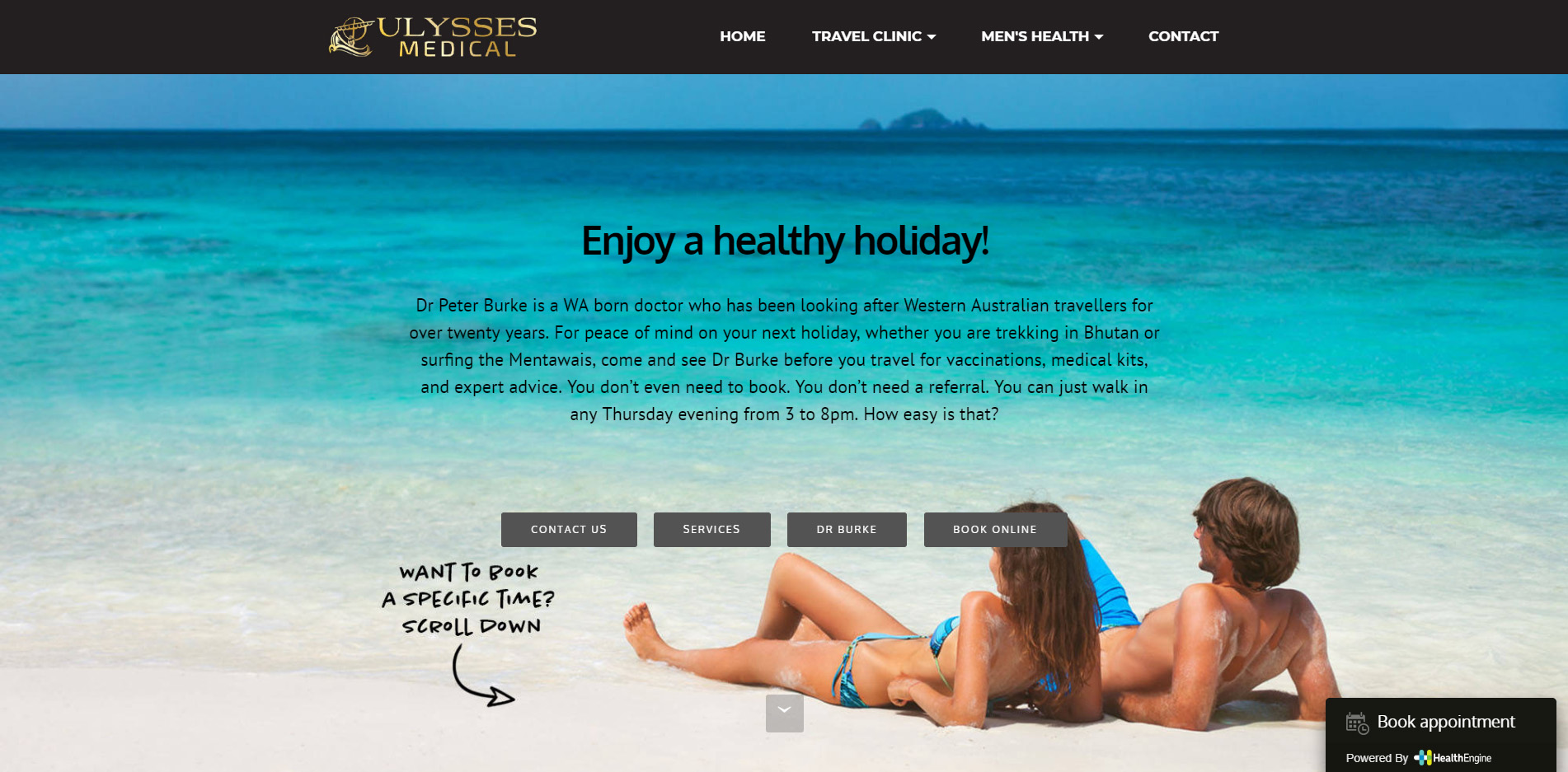 Ulysses Medical, Website Design